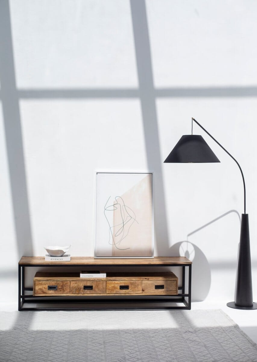 Rovy Industrial Design Media Console
