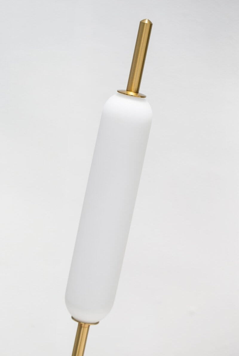 Modern Elegance: Tri-Rod Glass Floor Lamp Homekode