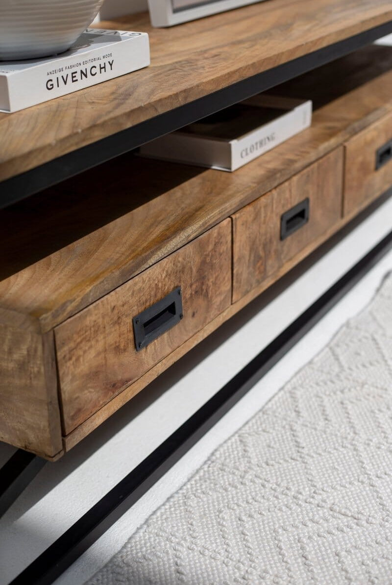 Rovy Industrial Design Media Console