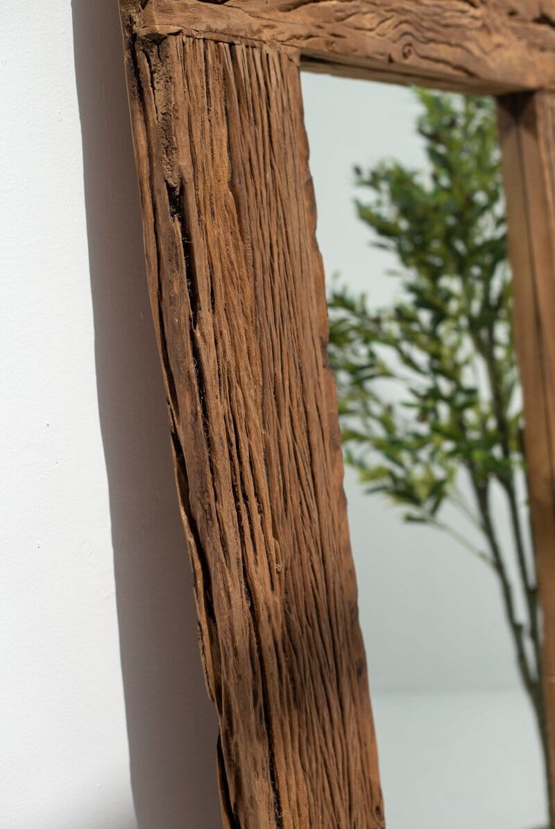 Railway Wooden Fe Mirror Mirrors