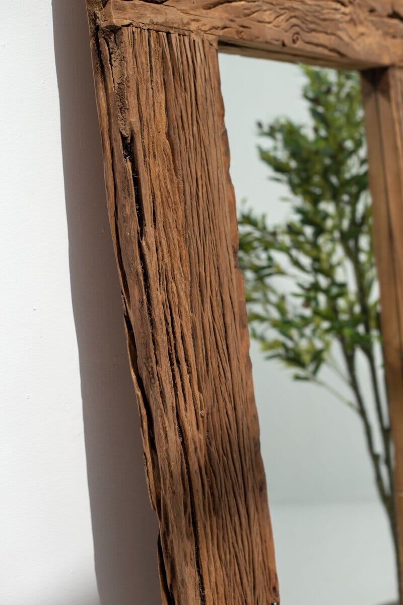 Railway Wooden Fe Mirror Mirrors