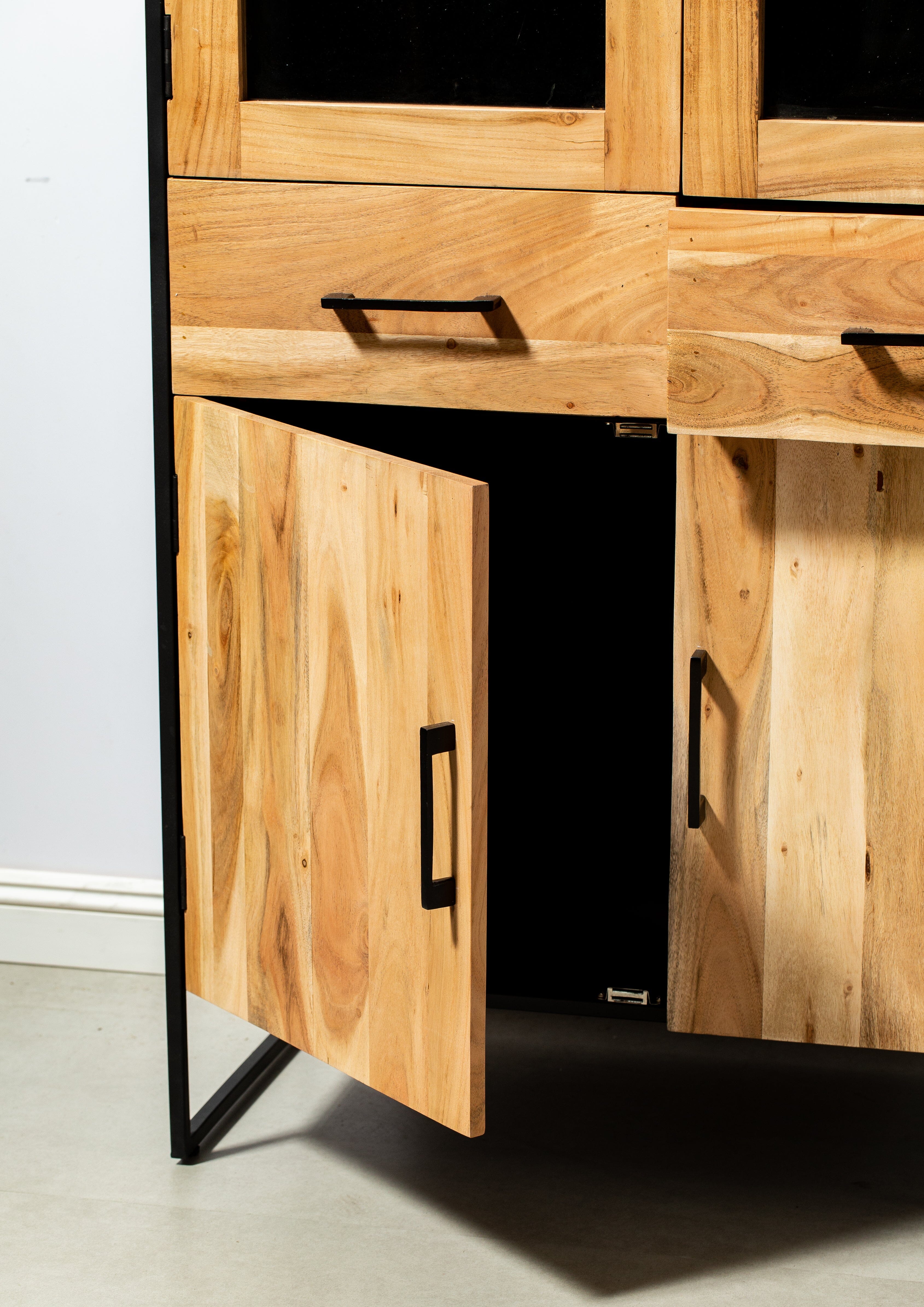 Display Cabinet with Four Doors Homekode