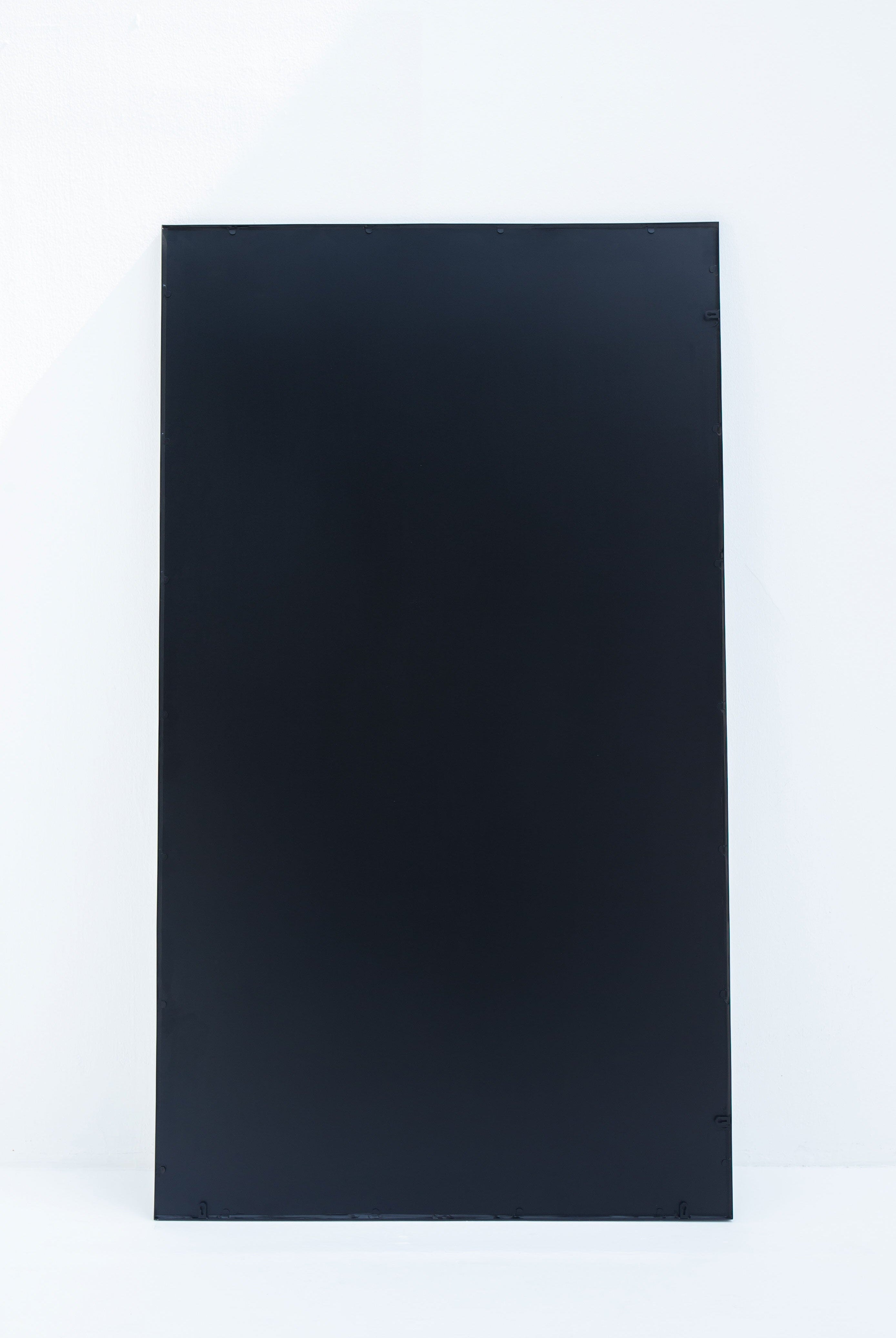 Freya XL Black Rectangular Window Mirror (210x120 CM) Mirrors Homekode