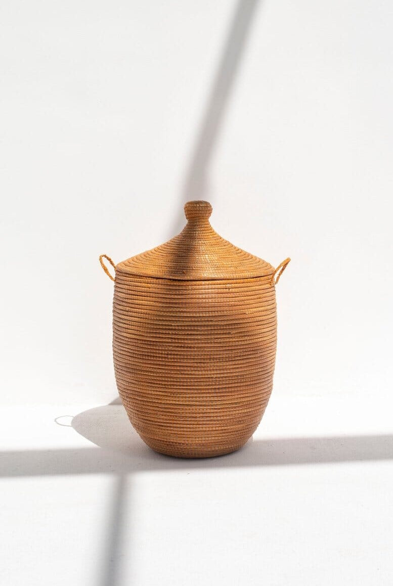 Handmade Mustard Classic Basket (3 Sizes) BASKET