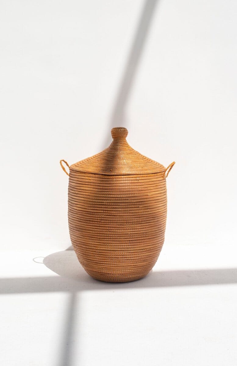 Handmade Mustard Classic Basket (3 Sizes) BASKET