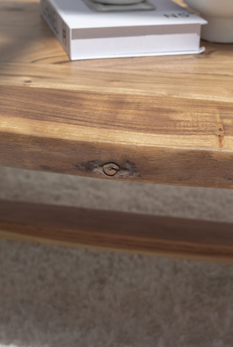 Euphemia Dark Acacia Coffee Table