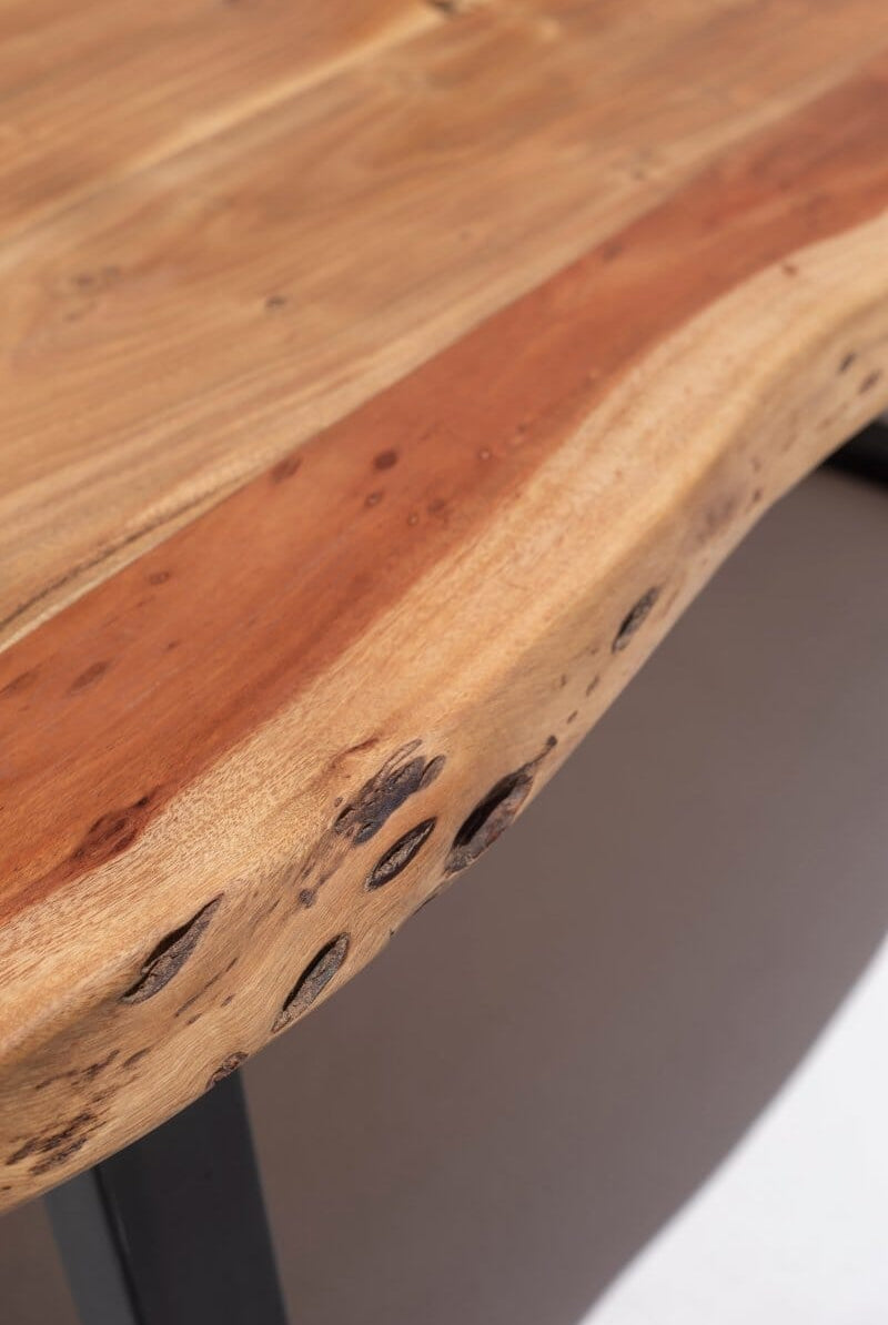 Laronia Dark Acacia Dining Table (7 Sizes)