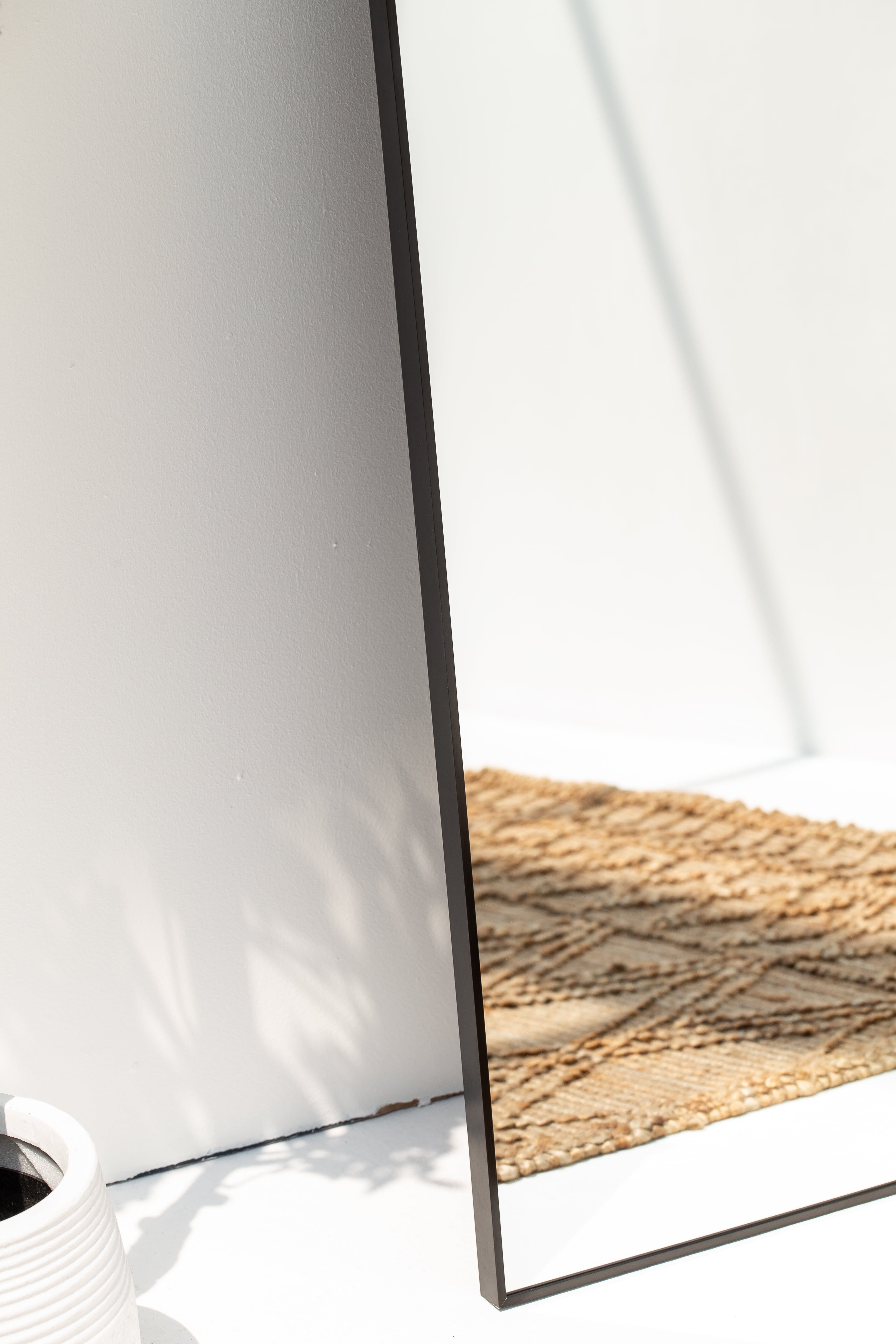 XL Black Arch Full Length Mirror (3 Sizes) Mirrors Homekode