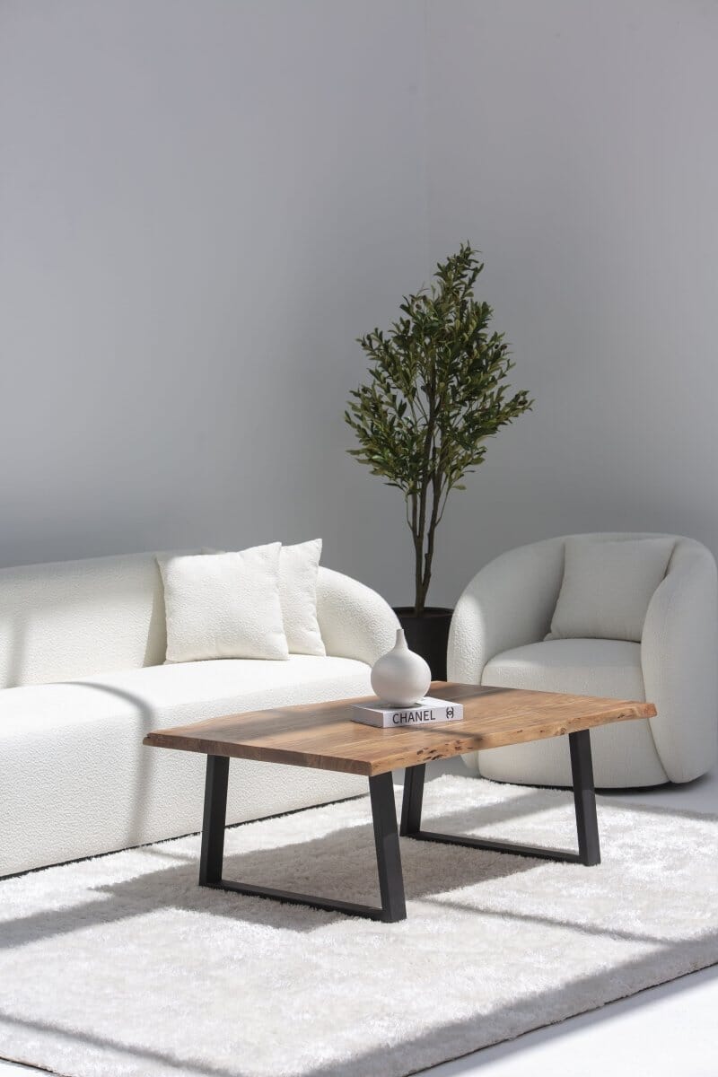 Myra Dark Acacia Coffee Table