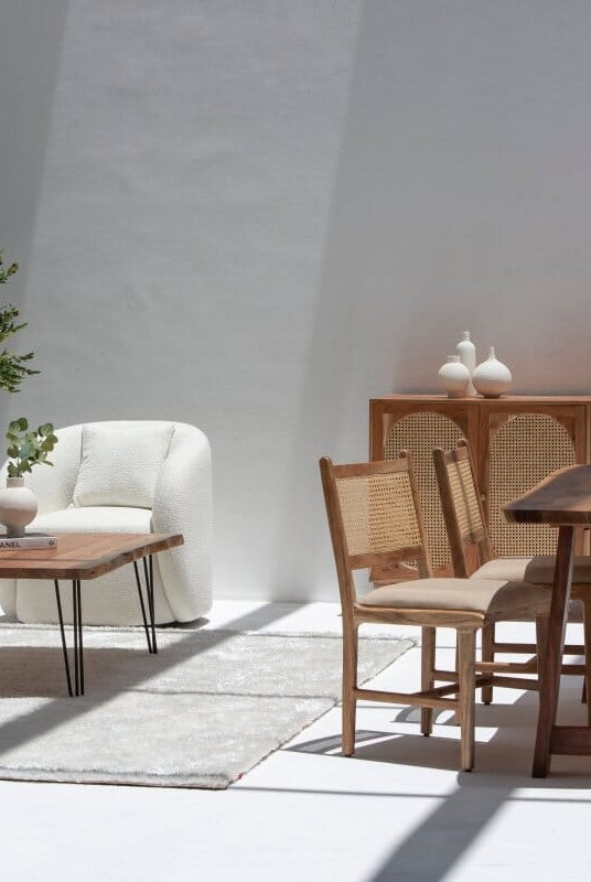 Demetria Rattan Dining Chair Chairs