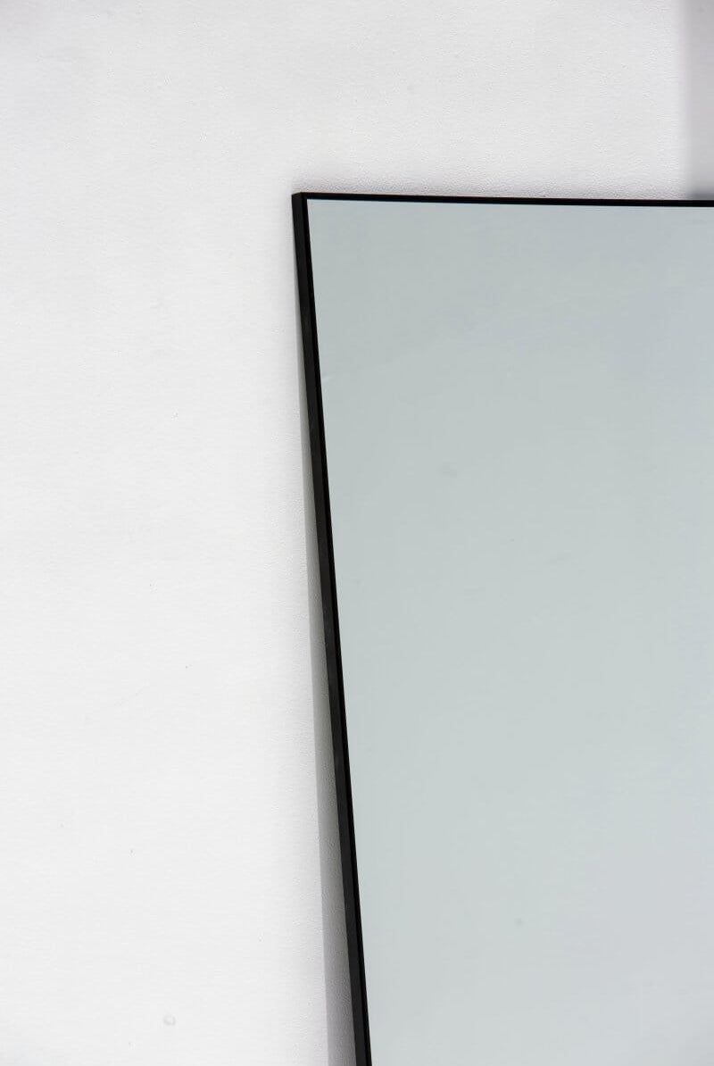 Zara Full Length Black Rectangular Large Metal Mirror (4 Sizes) Homekode