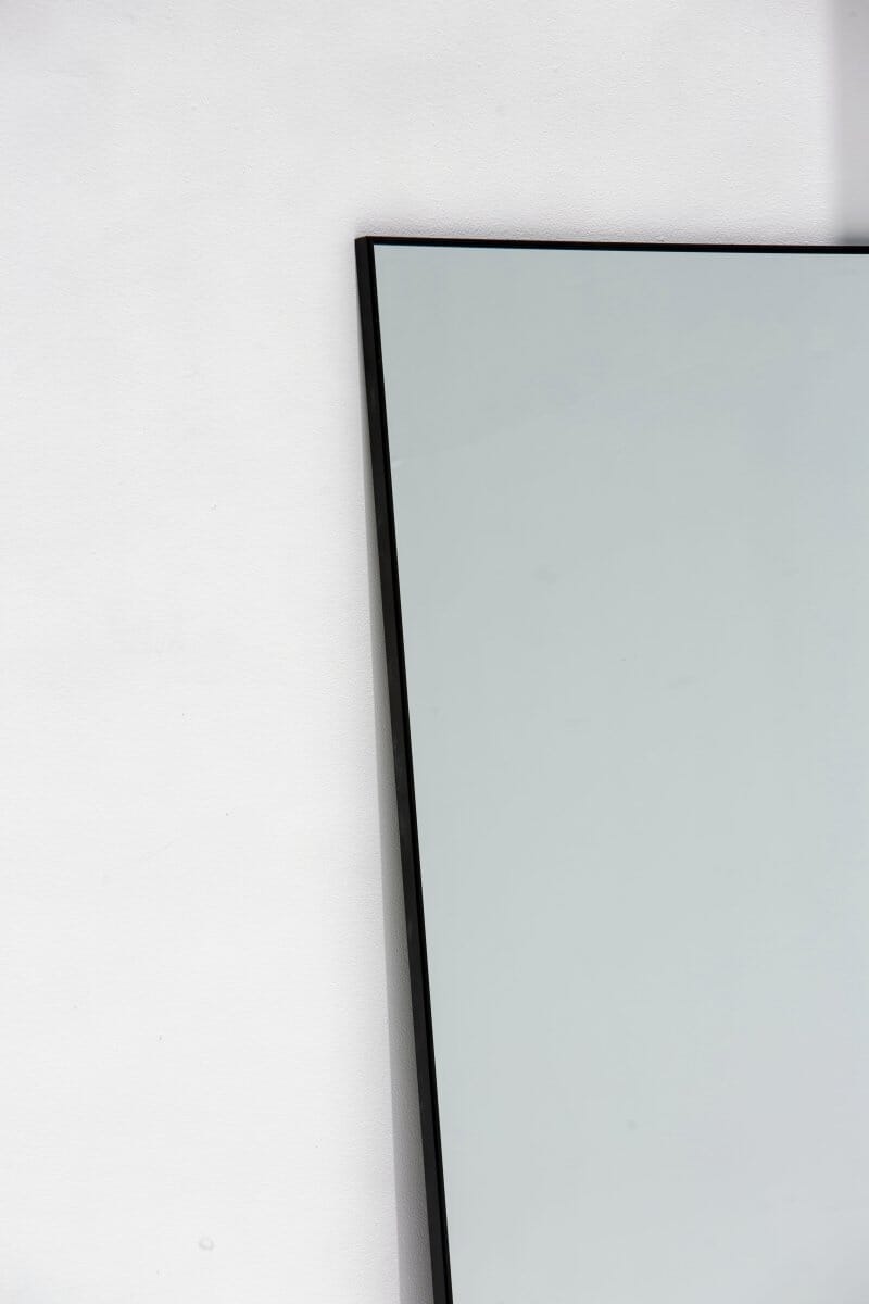 Zara Full Length Black Rectangular Large Metal Mirror (4 Sizes) Homekode