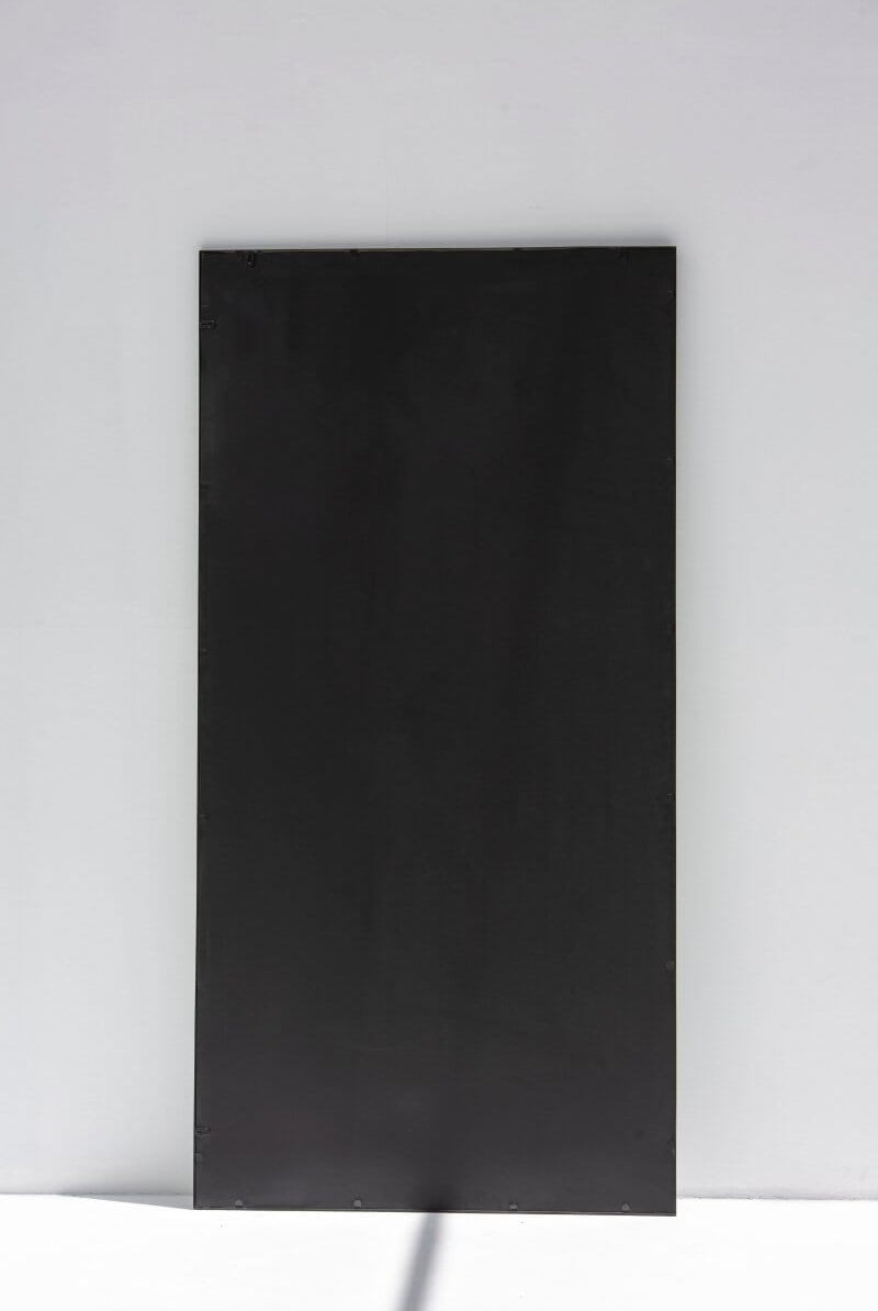 Aurelia Black Window Rectangular Mirror (2 Sizes) Mirrors Homekode