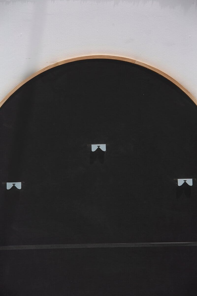 Eleanor Light Wood Arch Mirror (210x140CM) Homekode