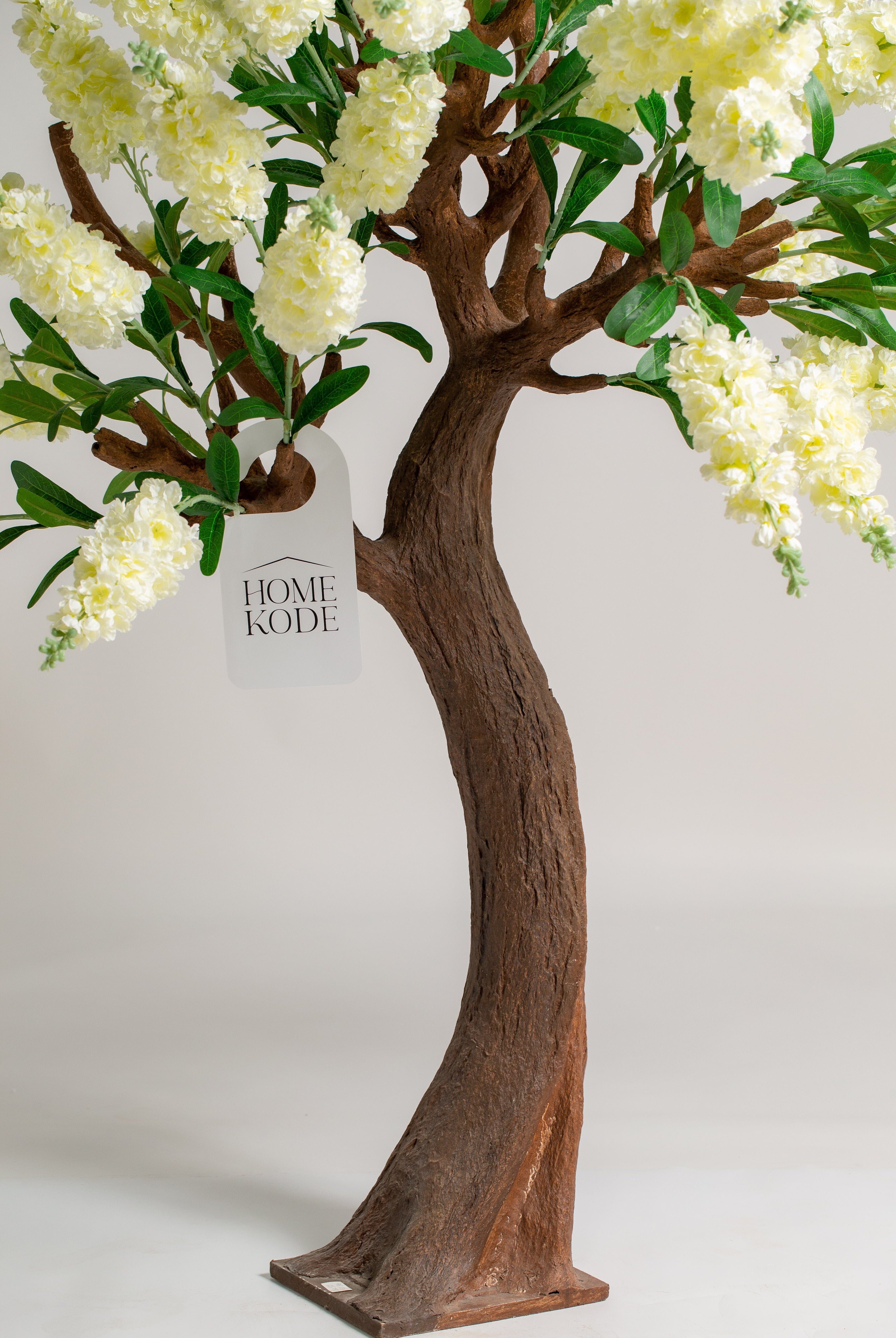 White Wisteriaificial Plant (Pot not included) Homekode