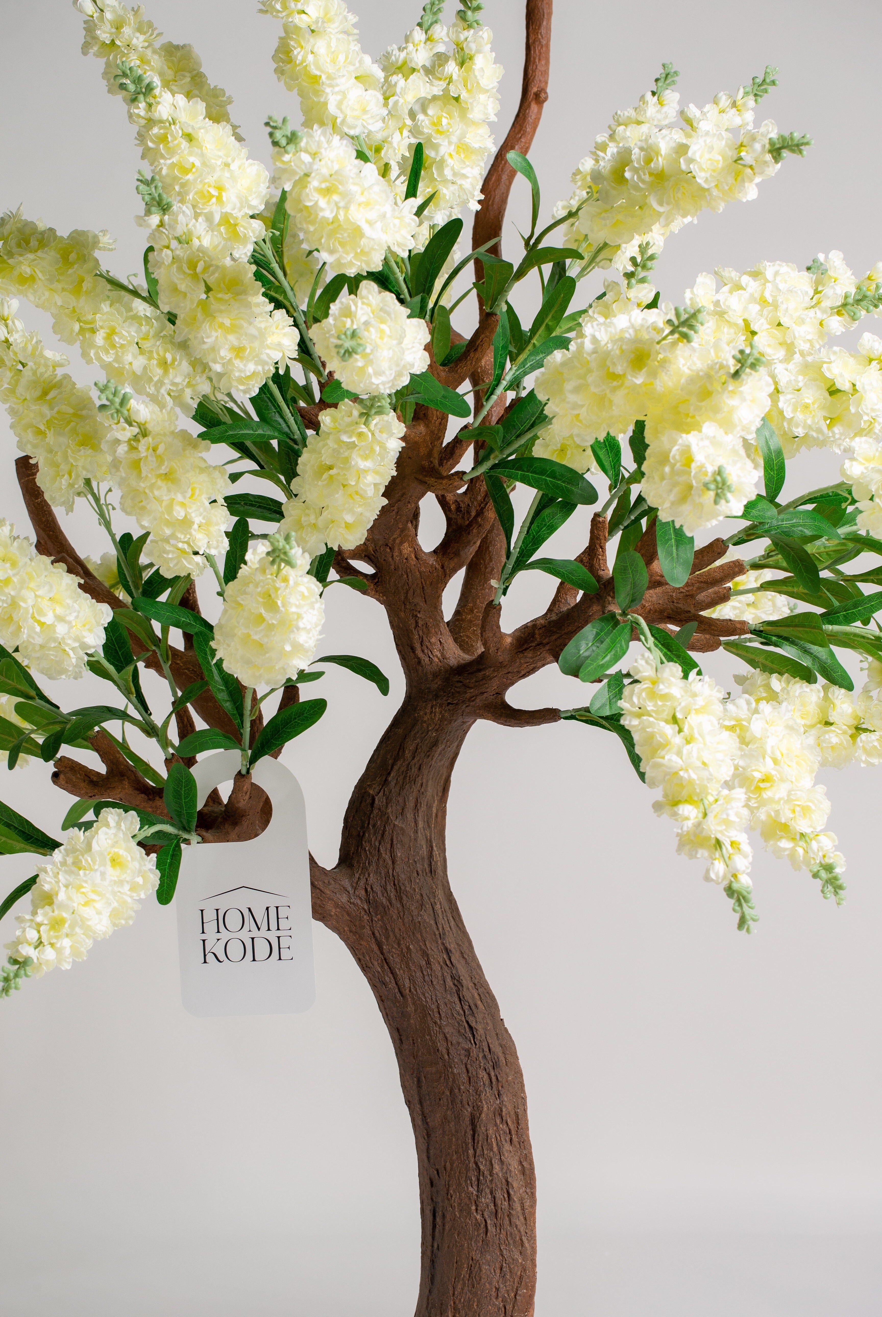 White Wisteriaificial Plant (Pot not included) Homekode