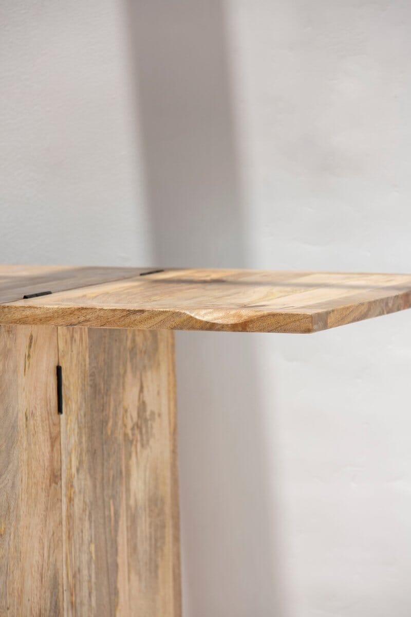 Mimosa Expand-A-Bar Mango Wood Bar Cabinet