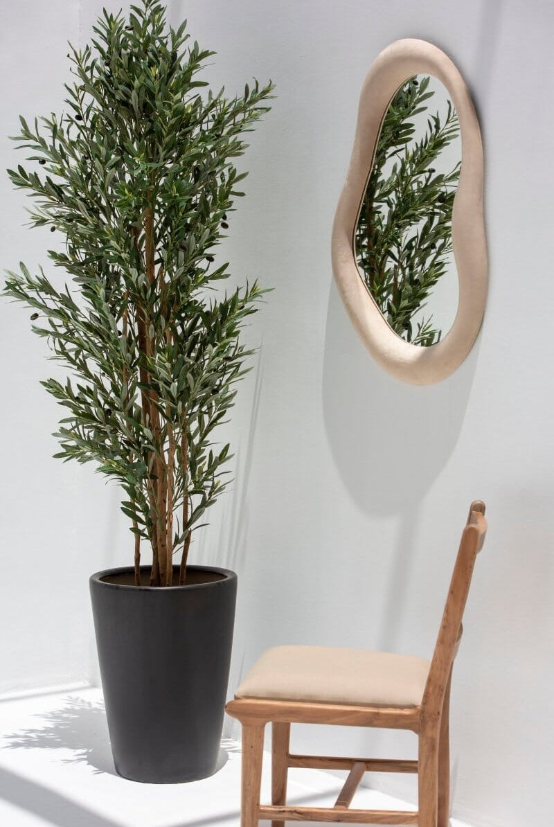 Faye Flannelette Fr Irregular Wall Mirror Homekode