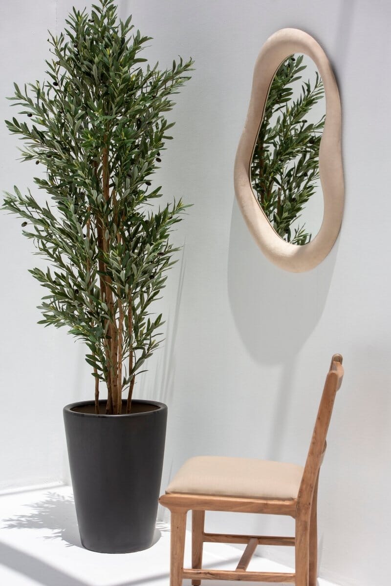 Faye Flannelette Fr Irregular Wall Mirror Homekode