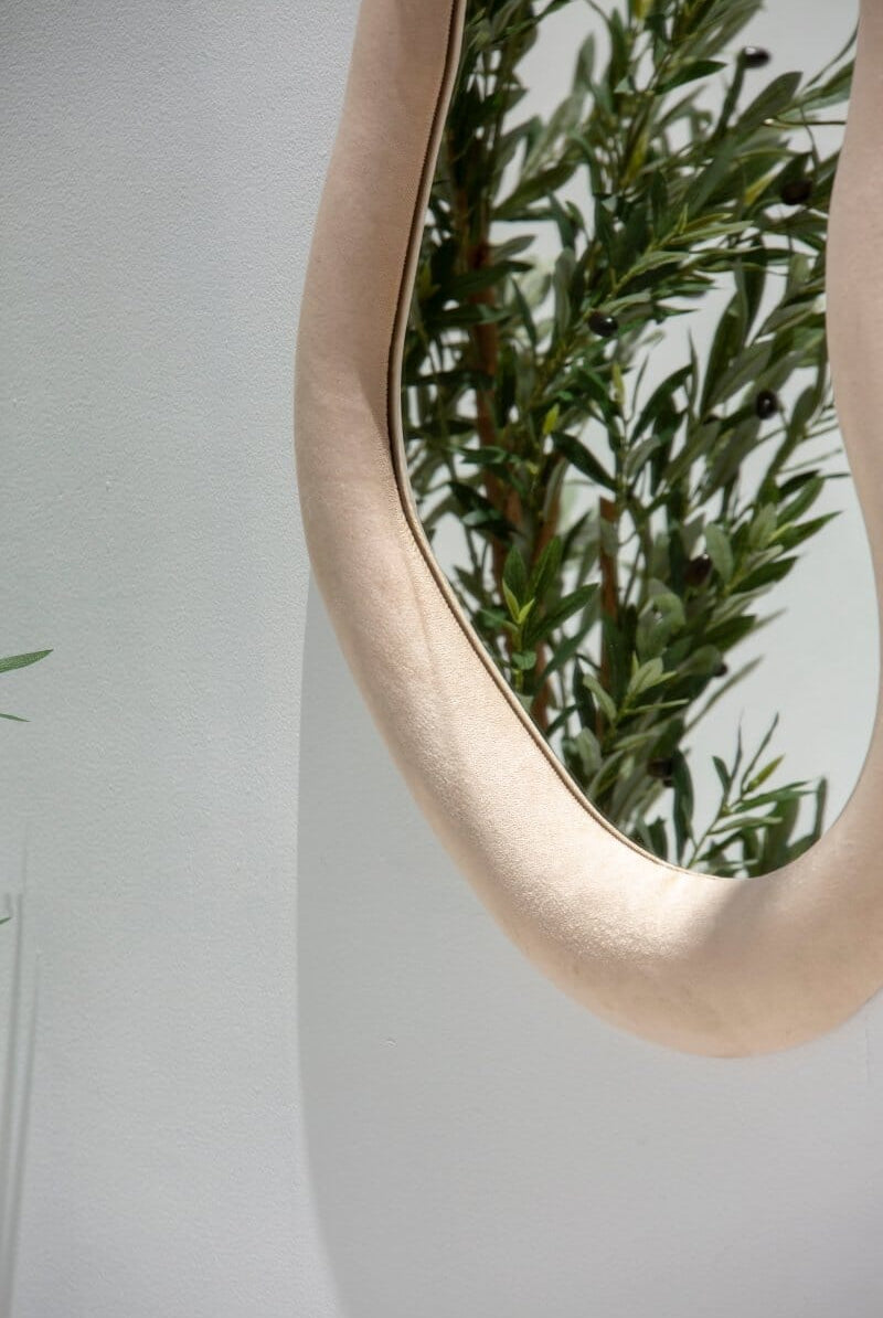 Faye Flannelette Fr Irregular Wall Mirror Homekode