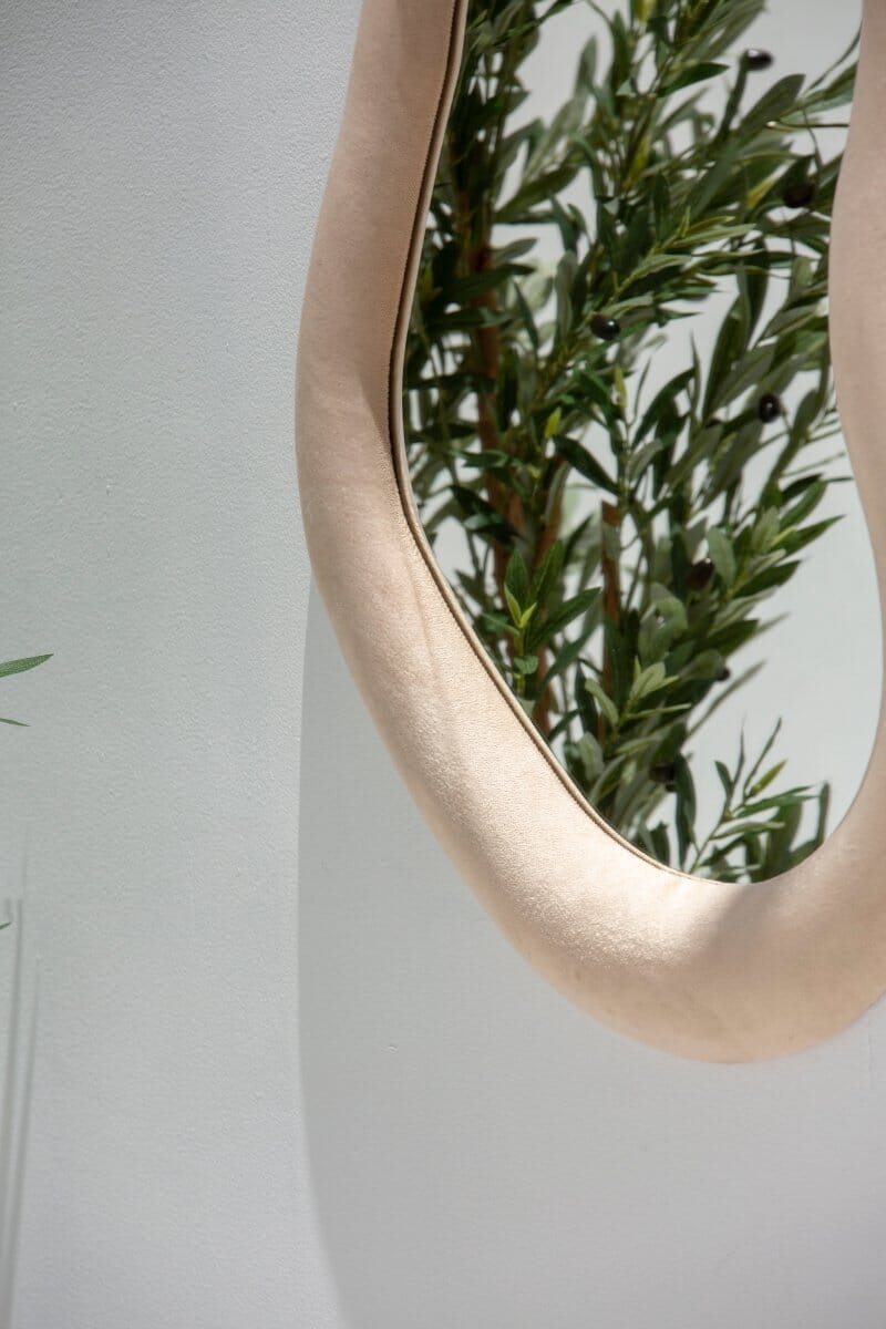 Faye Flannelette Fr Irregular Wall Mirror Homekode