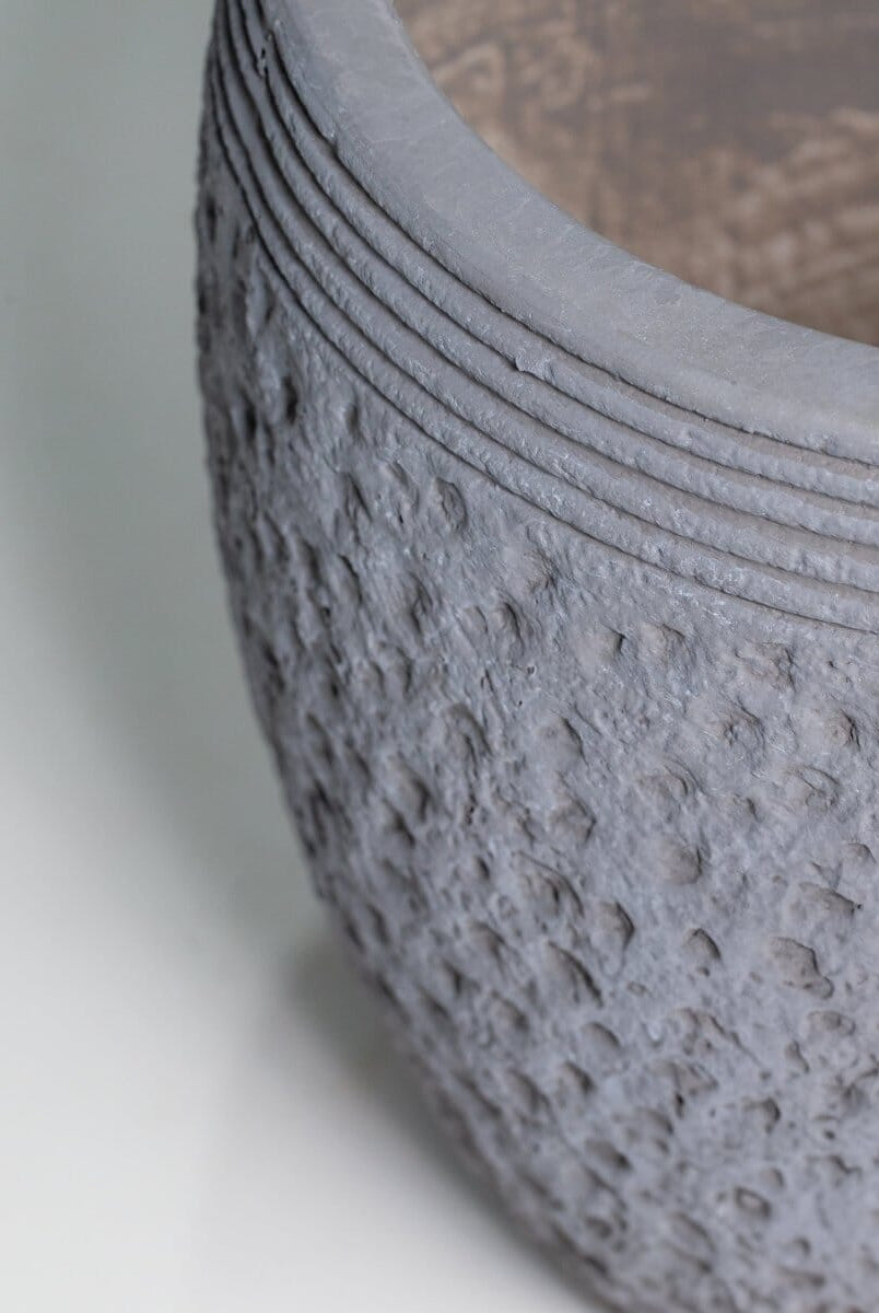 Gray Terracotta Pot (3 Sizes)