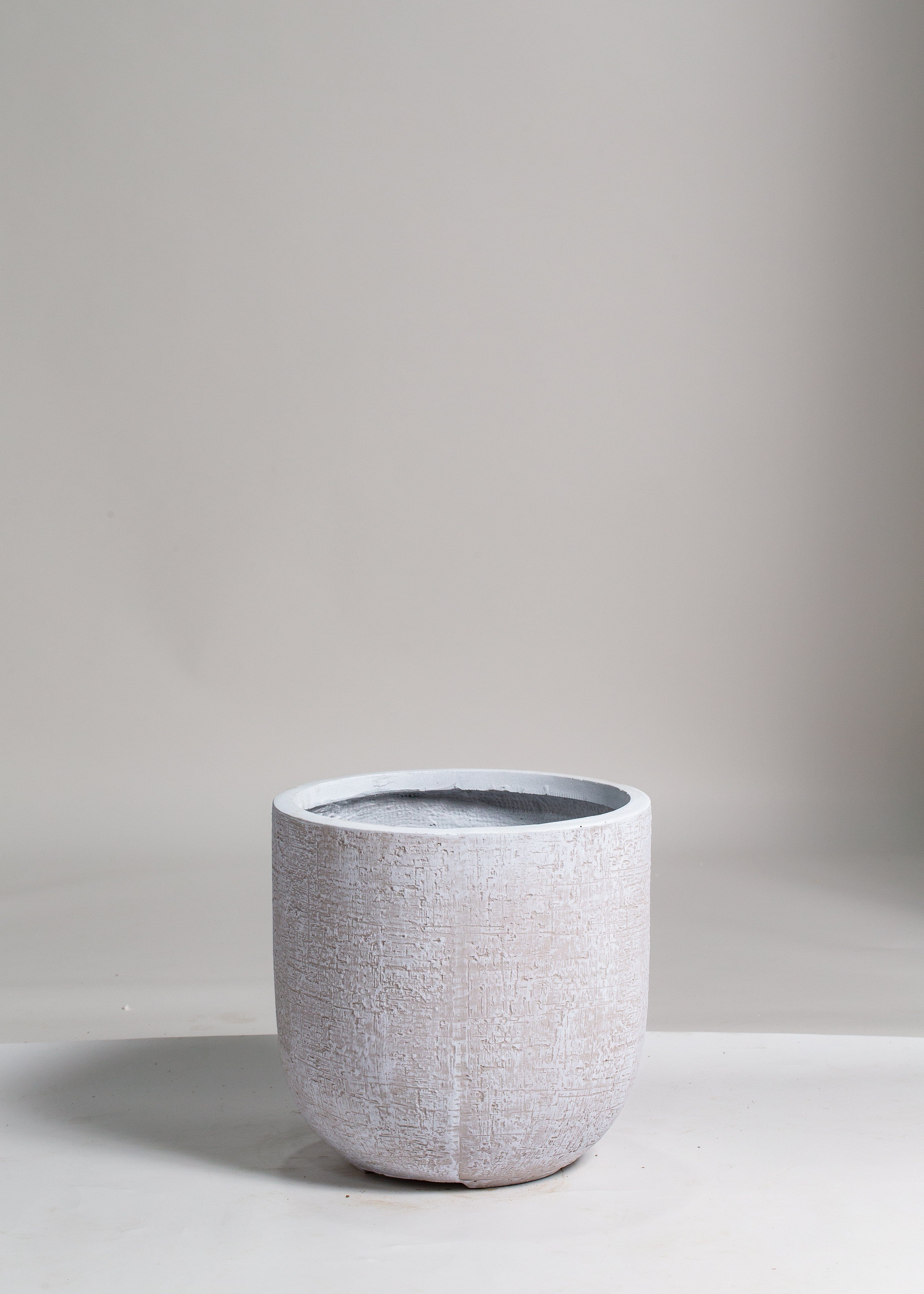 Fiber clay Pot (5 Sizes) Homekode