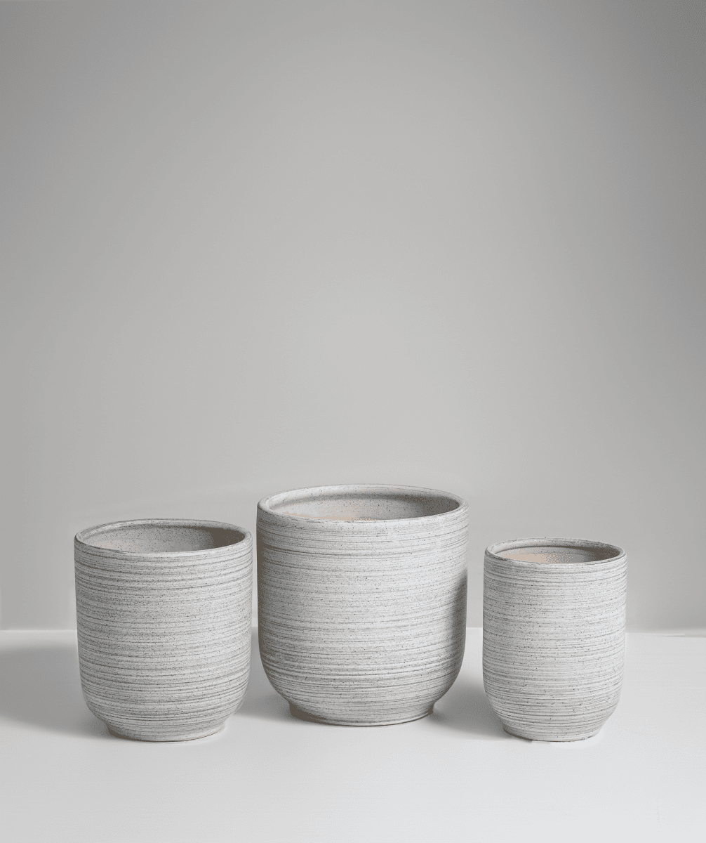 Grey Ceramic Plant Pot