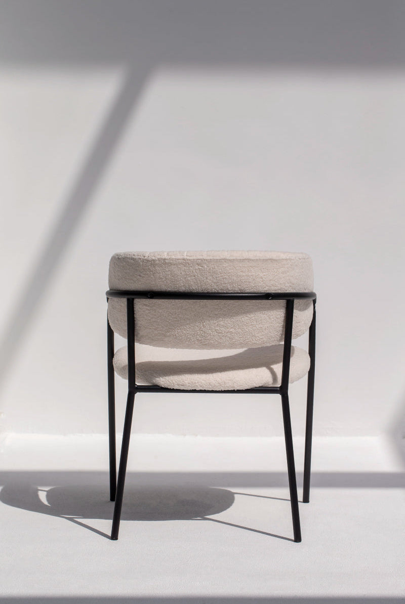 Elita Boucle Dining Chair Homekode