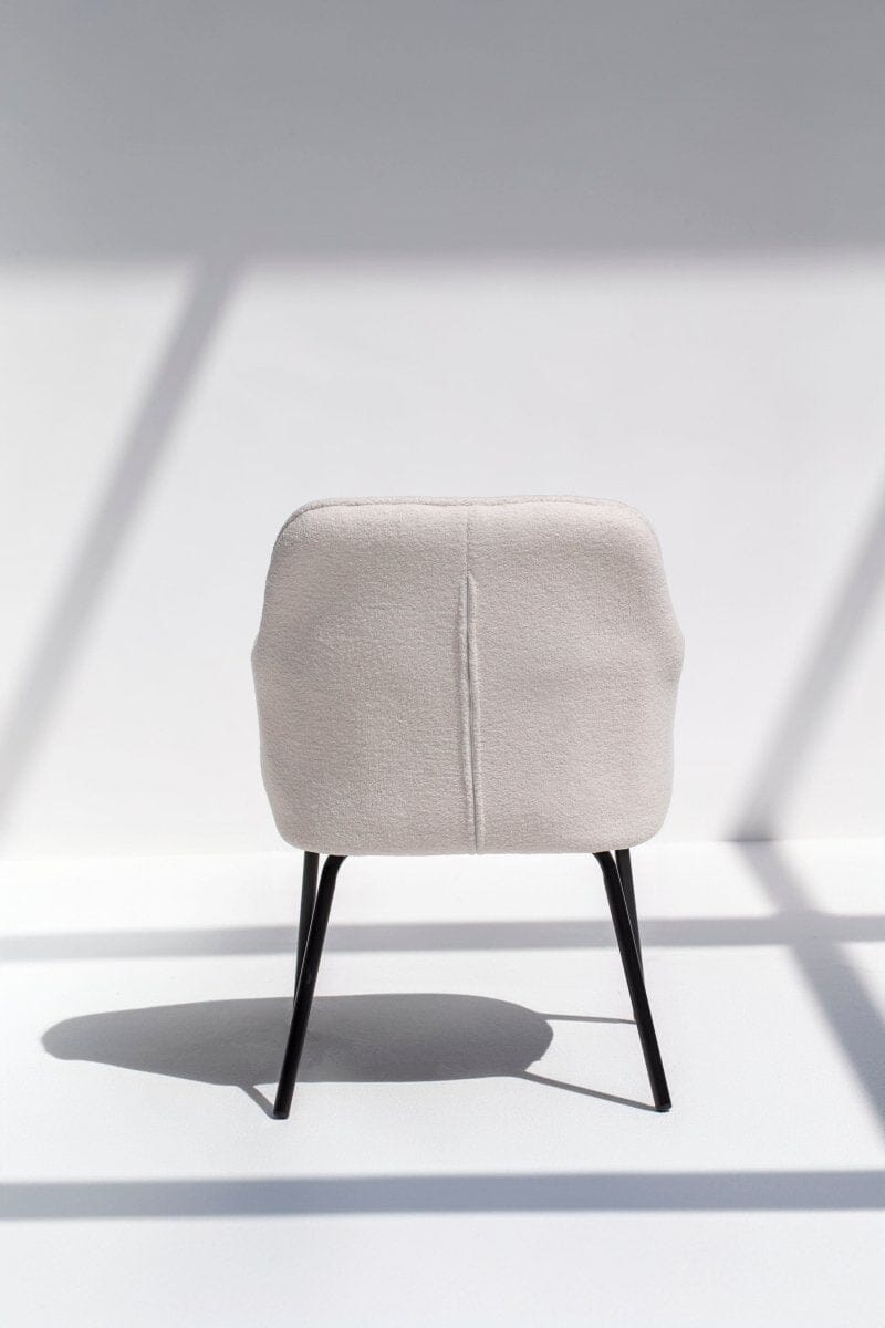 Sabina Boucle Dining Chair Homekode