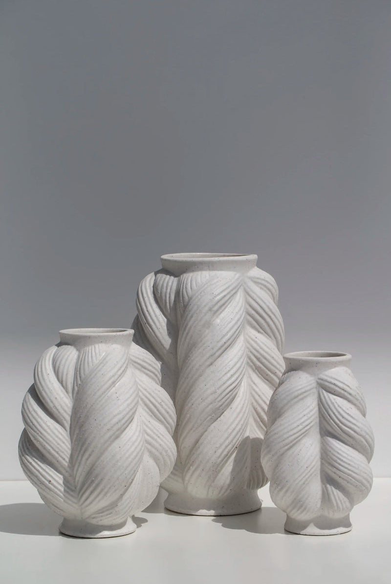 Braided Whirl Vase (3 Sizes)