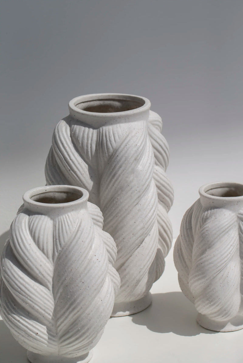 Braided Whirl Vase (3 Sizes)
