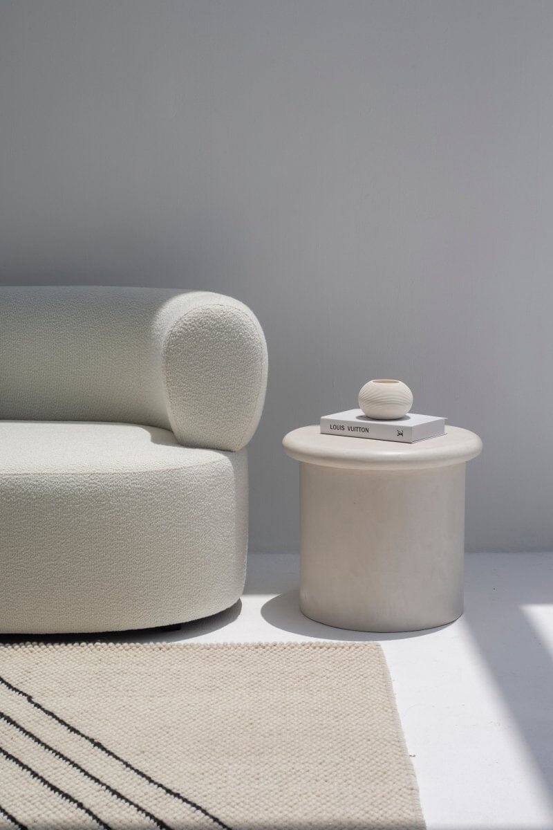 Eirini Micro Concrete Side Table (2 Sizes) Homekode