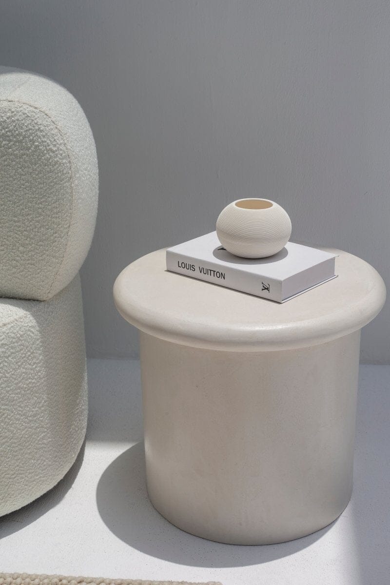 Eirini Micro Concrete Side Table (2 Sizes)