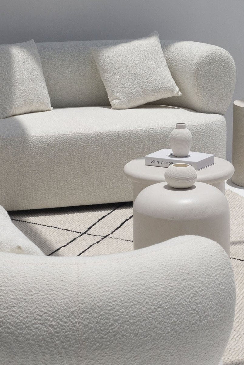 Aliki Nesting Micro Concrete Coffee Table Homekode