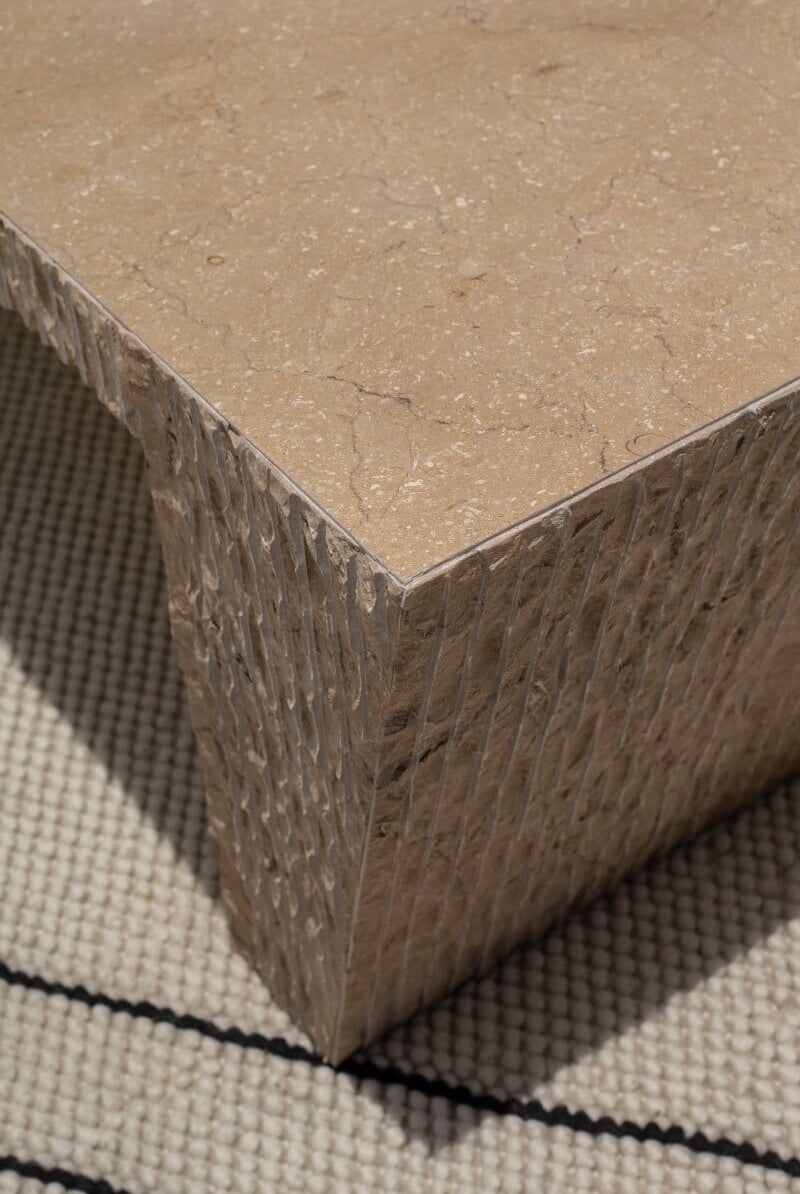 Greta Golden Pearl Marble Coffee Table