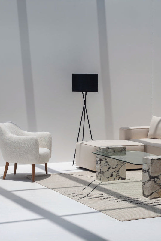 Callista Calacatta Viola Coffee Table (2 Sizes) Coffee Tables