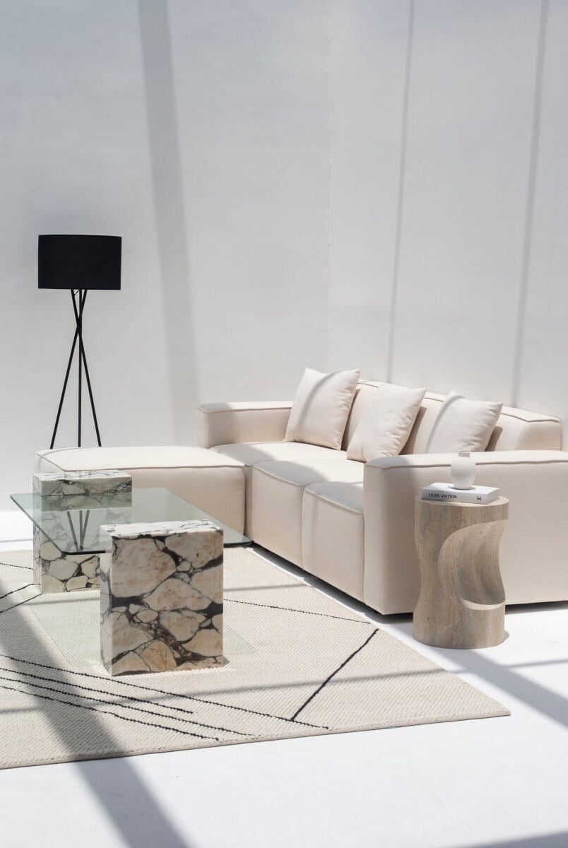 Callista Calacatta Viola Coffee Table (2 Sizes) Coffee Tables