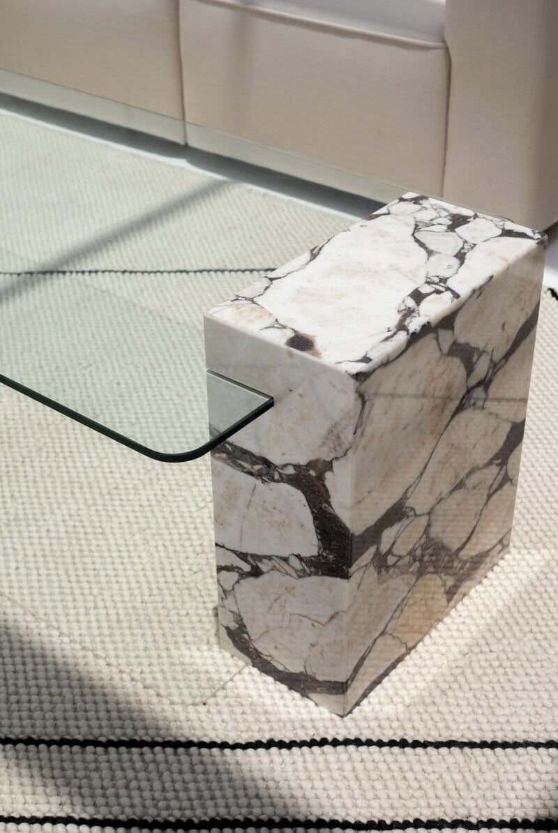 Callista Calacatta Viola Coffee Table (2 Sizes) Coffee Tables