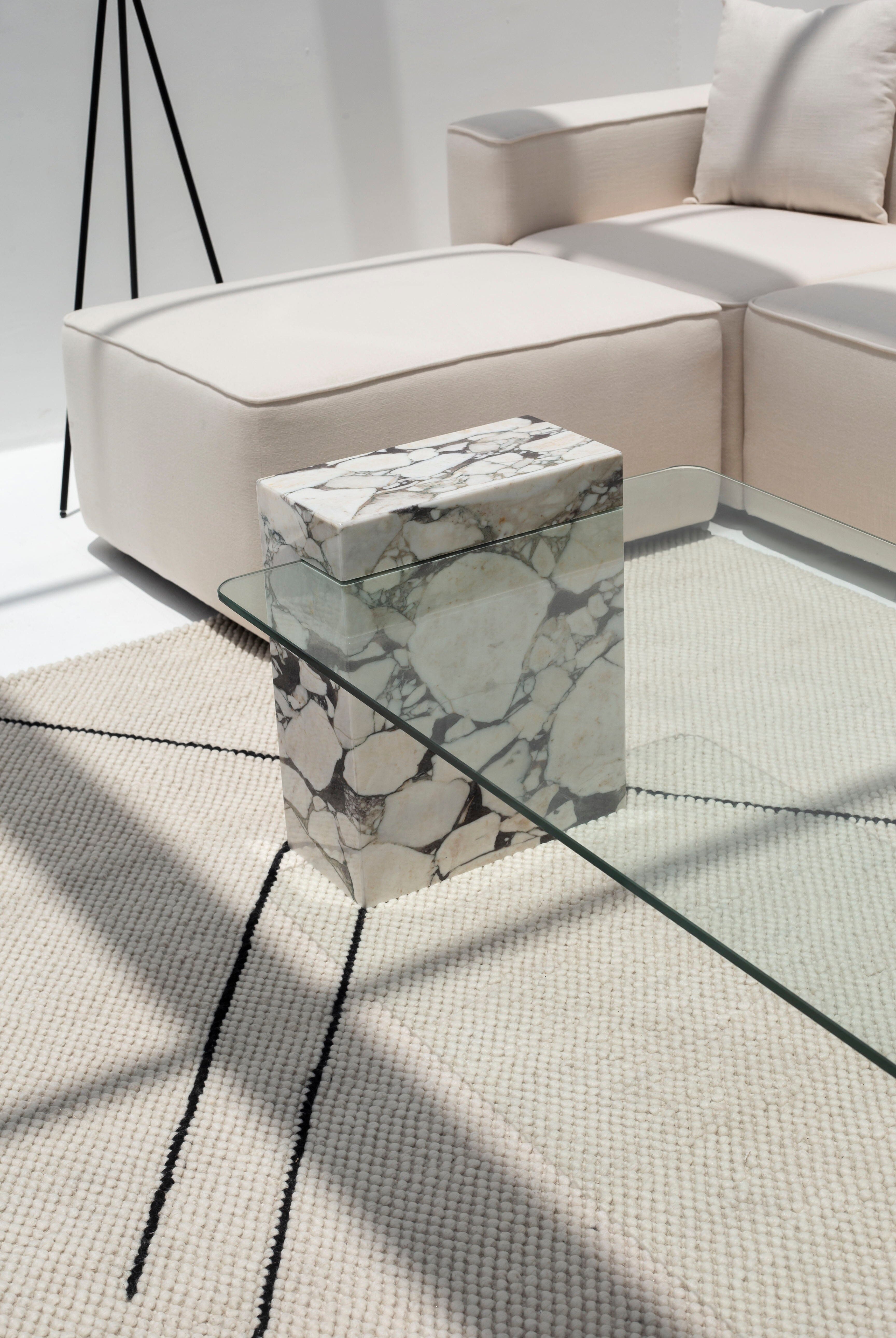 Callista Calacatta Viola Coffee Table (2 Sizes) Coffee Tables