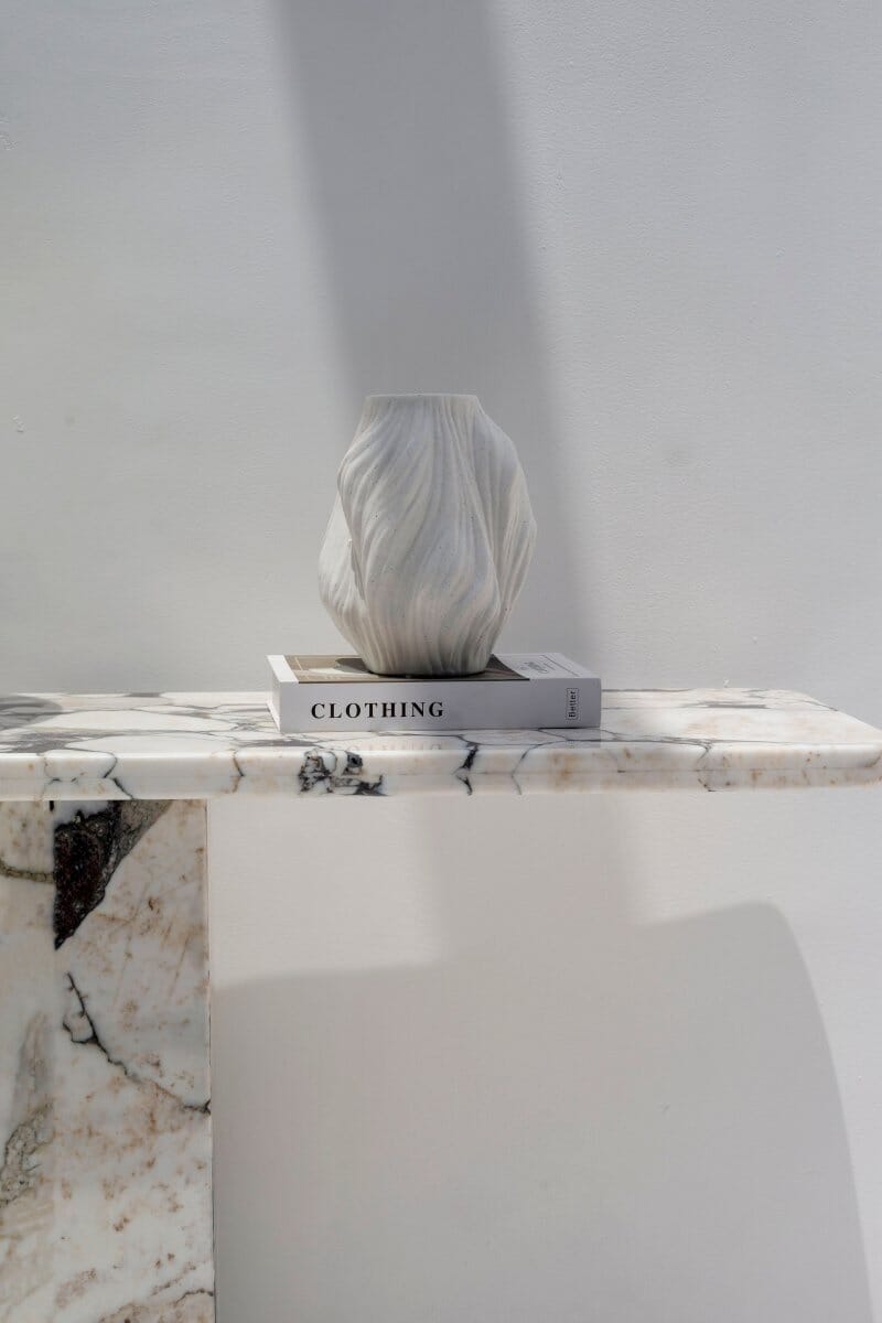 Yvette Calcatta Viola Marble Console Table (4 Leg Styles) Console Table Homekode