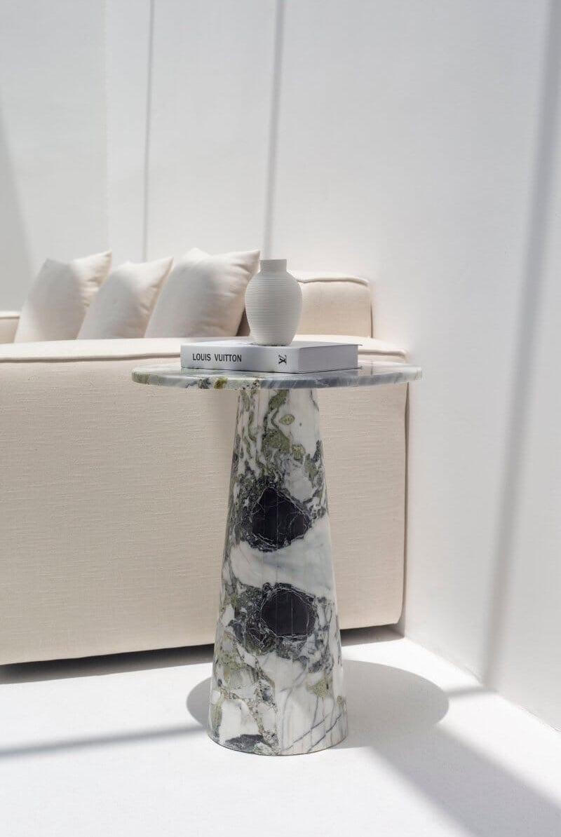 Rayne White Beauty Marble Side Table