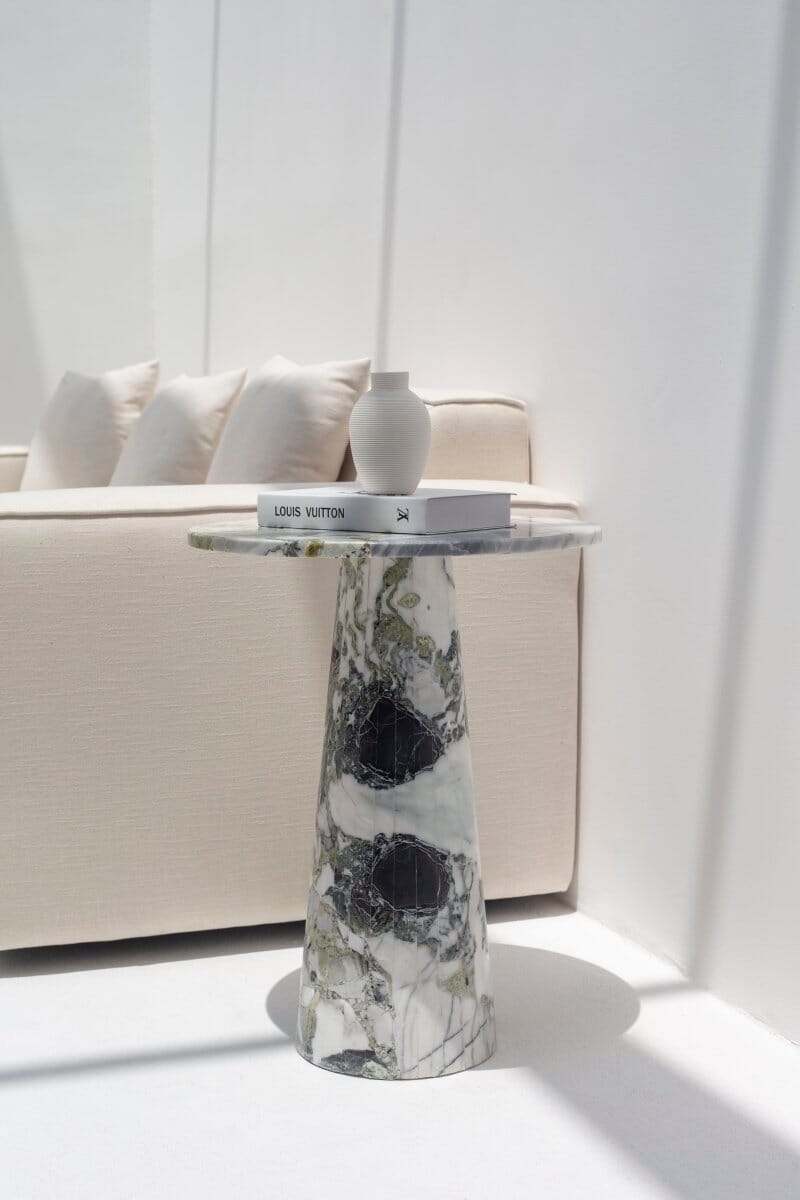 Rayne White Beauty Marble Side Table