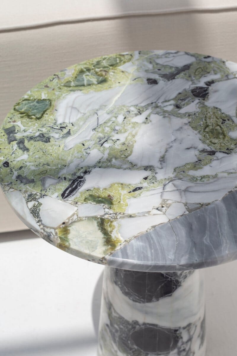 Rayne White Beauty Marble Side Table