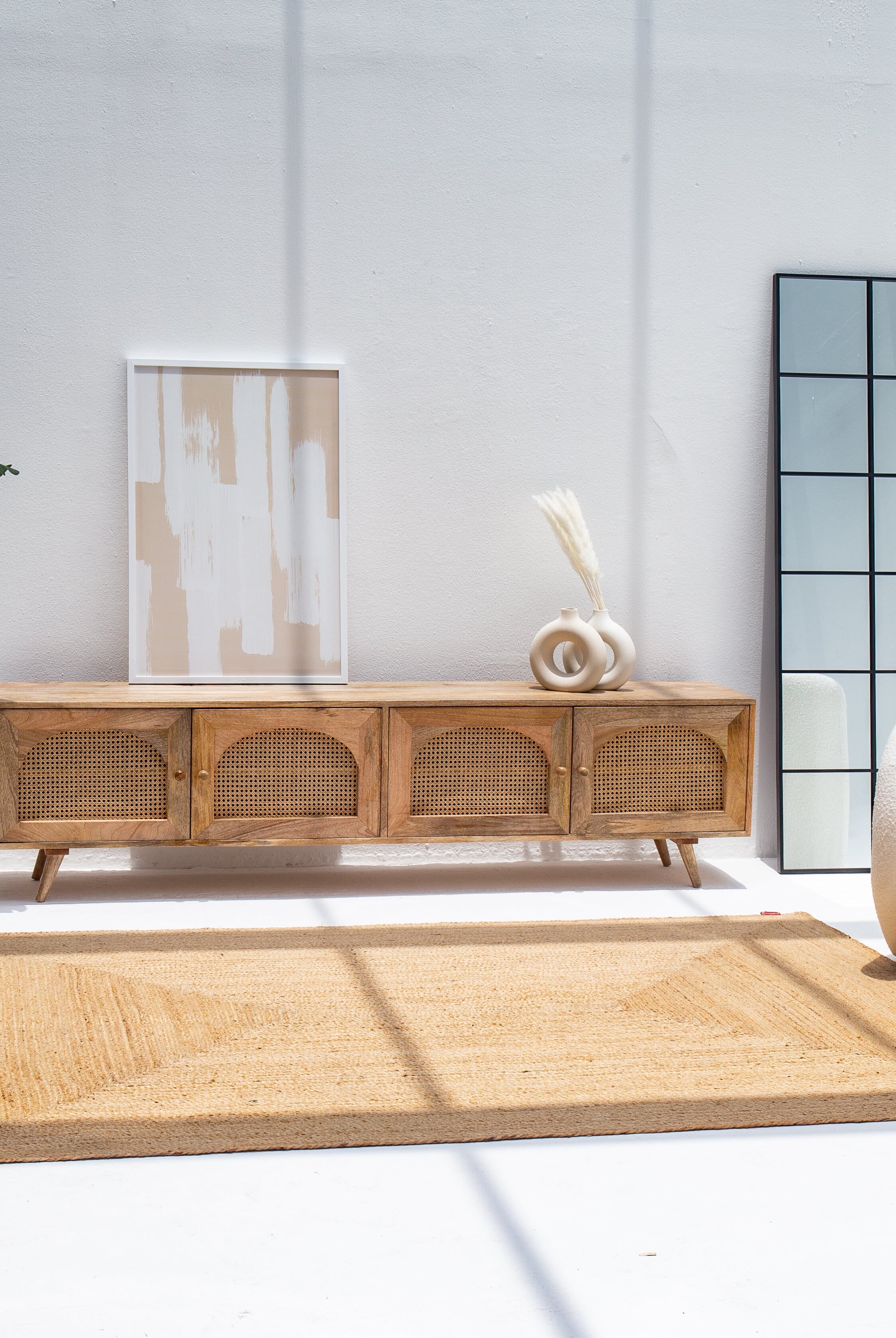 Arabella Arch Design TV Wooden Unit Homekode