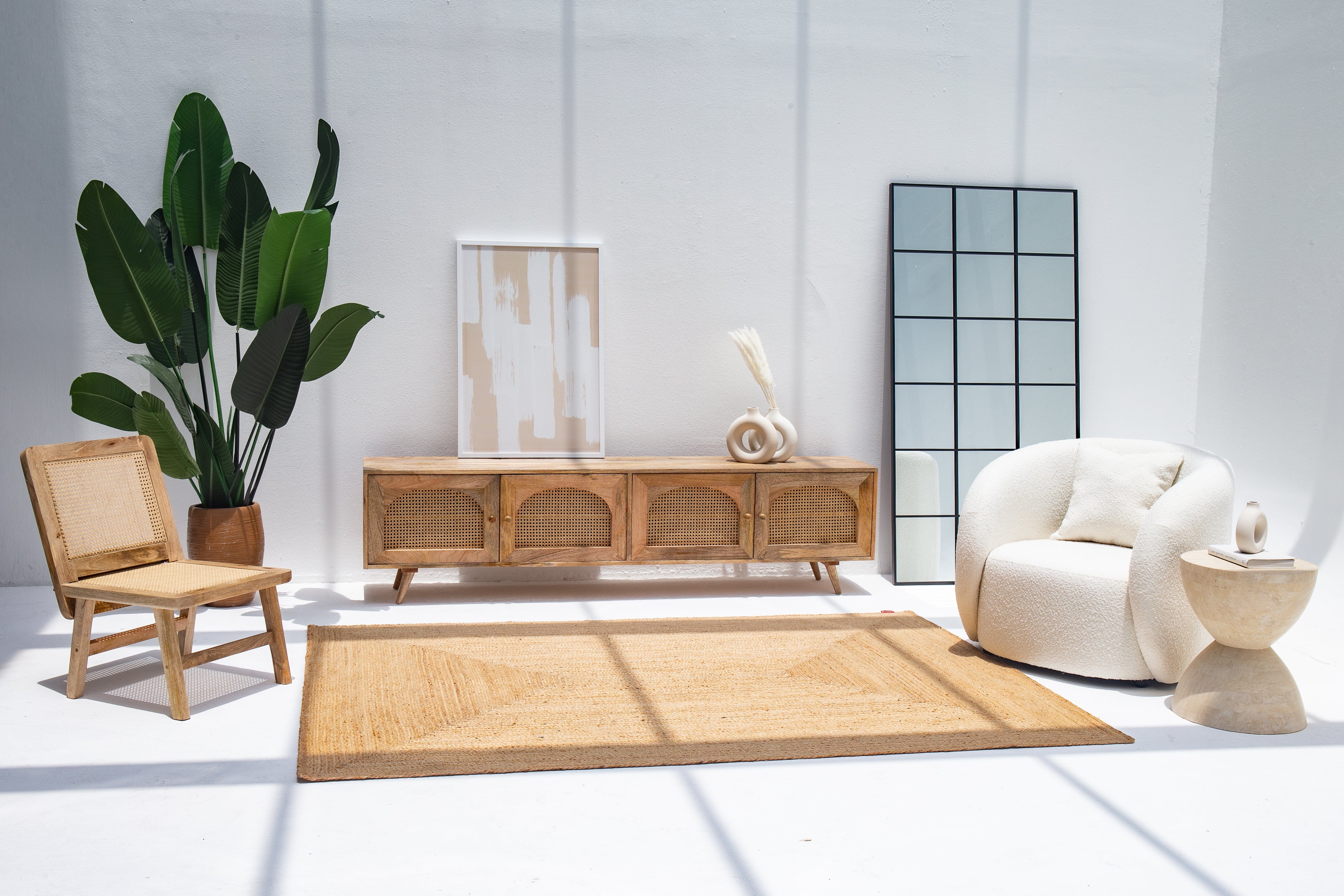 Arabella Arch Design TV Wooden Unit Homekode