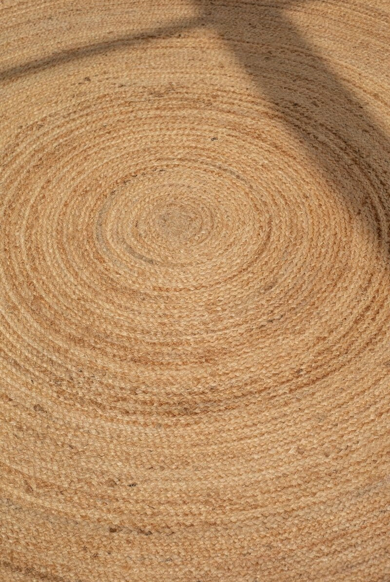Essence of Simplicity - Round Natural Jute Braided Rug (4 Sizes) Braided -- Braided Rug Homekode