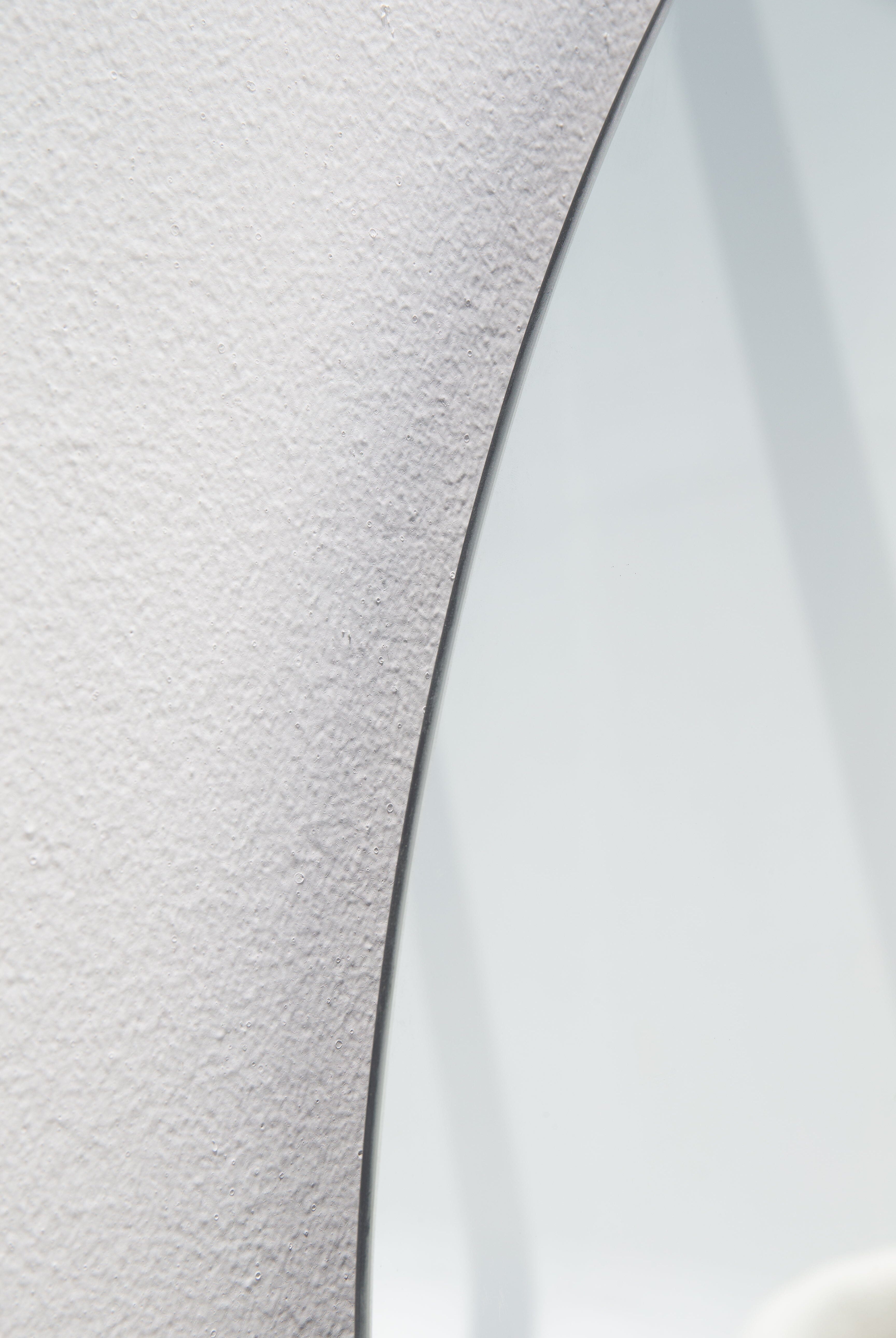 Frless Irregular Square Wall Mirror with Backlit LED (2 Sizes Available) Mirrors Homekode