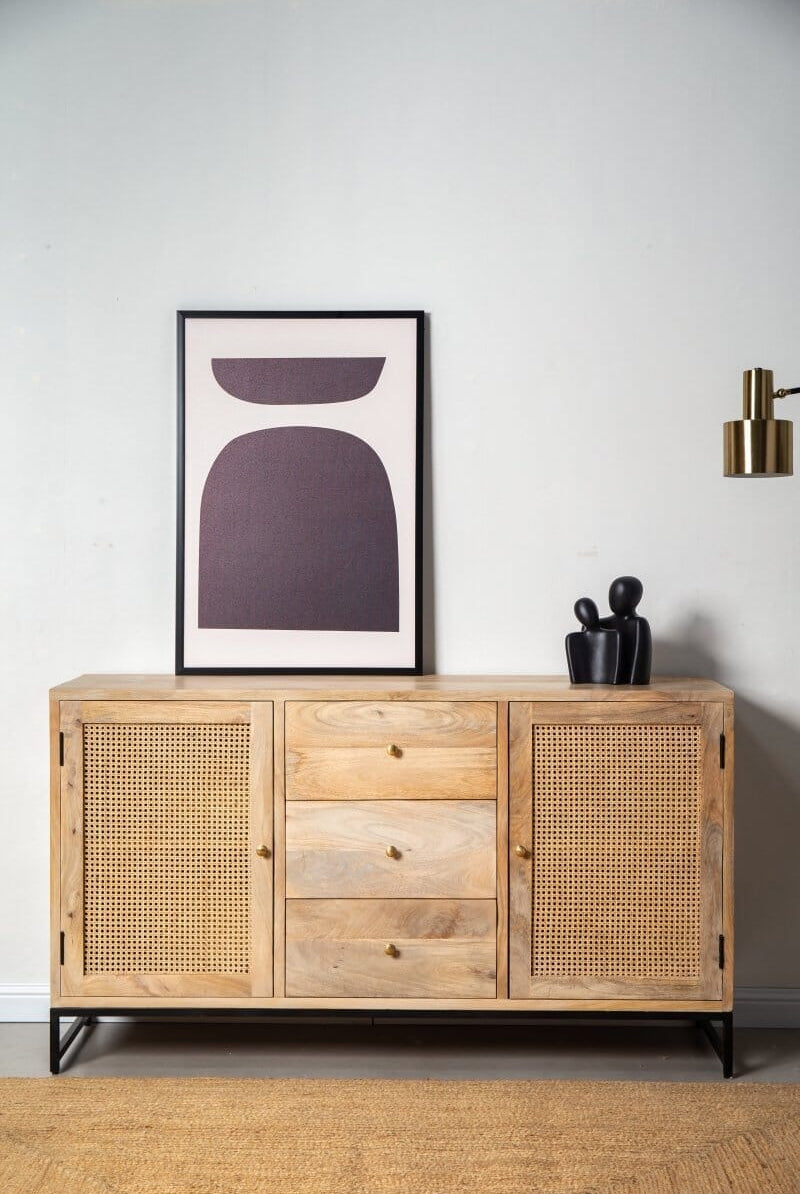 Serena Rattan Sideboard