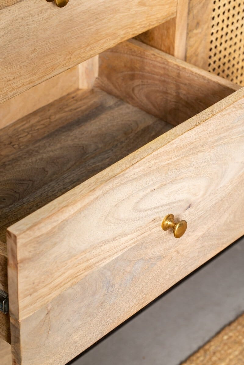 Serena Rattan Sideboard